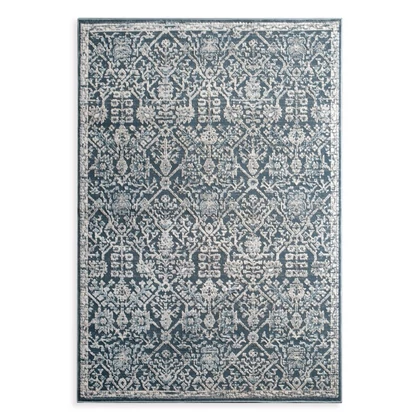 Elora6 vintage szőnyeg Sötétkék 200x290 mm - 7 mm