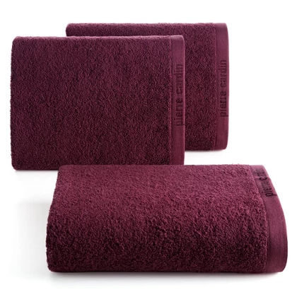 Evi Pierre Cardin törölköző Burgundi vörös 50x90 cm 6db