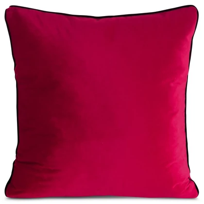 Gaja2 bársony párnahuzat Magenta 45x45 cm