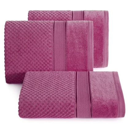 Jessi velúr törölköző Magenta 50x90 cm 6db