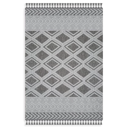Linda4 boho szőnyeg Világosszürke 120x170 mm - 5 mm
