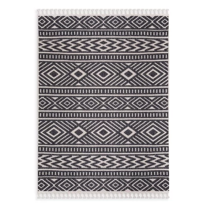 Linea1 boho szőnyeg Acélszürke 120x170 mm - 5 mm