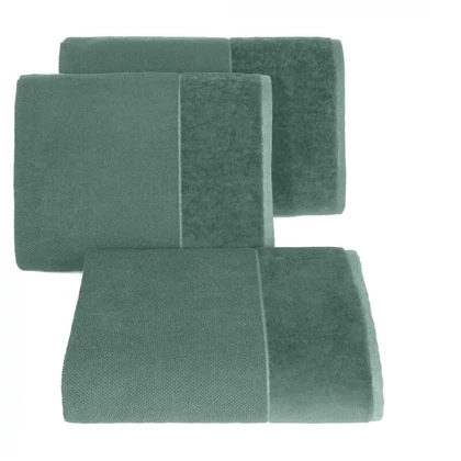 Lucy velúr törölköző Sötét menta 50x90 cm 6db