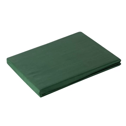 Nova1 pamut-szatén lepedő Sötétzöld 220x210 cm