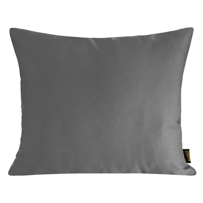 Nova1 pamut-szatén párnahuzat Acélszürke 50x70 cm 1db