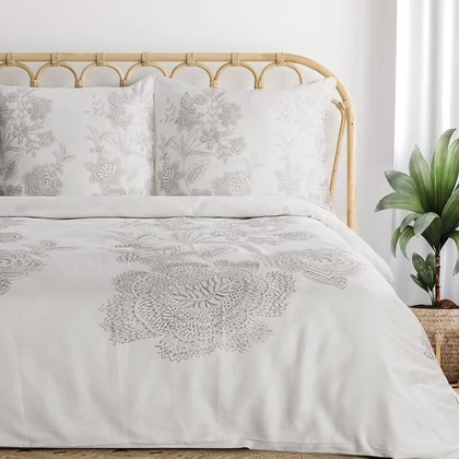 Premium27 pamut-szatén ágyneműhuzat Fehér 220x200 cm - 70x80 cm 2db