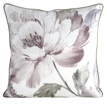 Rosalia prémium bársony párnahuzat Fehér 60x60 cm