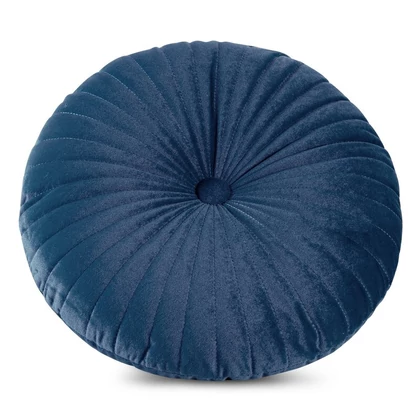 Velvet bársony párnahuzat Gránátkék