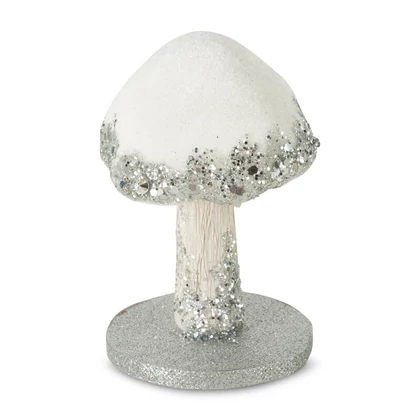 Karácsonyfadísz 340 Fehér 7x7x13 cm