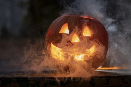 Halloween dekoráció házilag