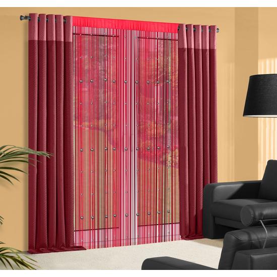 koralik-gyongyos-spagetti-fuggony-piros-140-x-250-cm