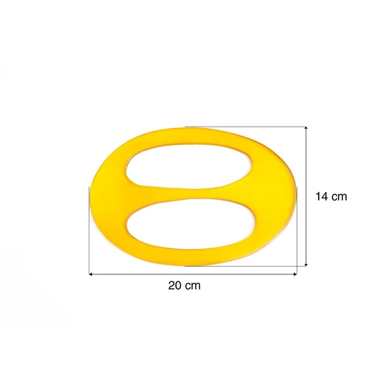 1233-fuggonytu-sárga-20-cm