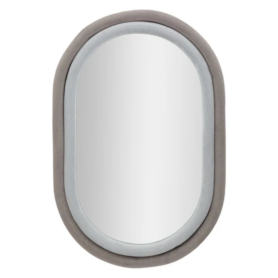 Antony silent mirror grey velvet/mix 60x4x90 cm