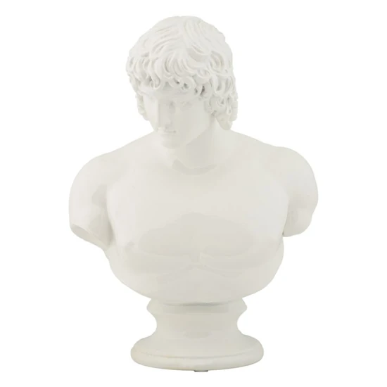Centurio mellszobor fehér 18,2x12,8x25 cm