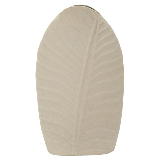 Düne váza magas krémszín 18x9,5x29,5 cm