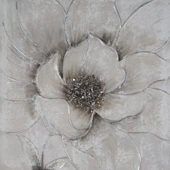 Falikép 631a Szürke 50x50x2 cm - 5 cm