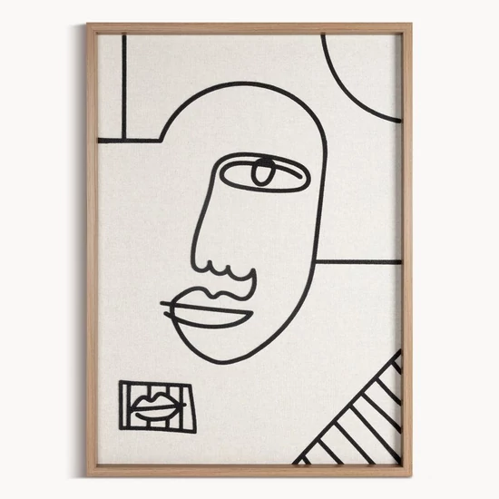 Falikép 669a Bézs 50x70x3 cm