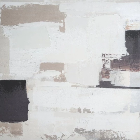 Falikép 684 Krémszín 80x80x3 cm