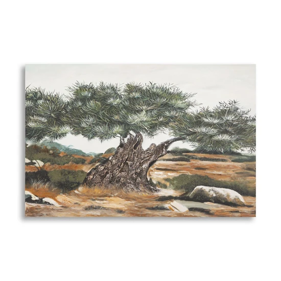 Festmény olivafa -b- 120x3,8x80 cm