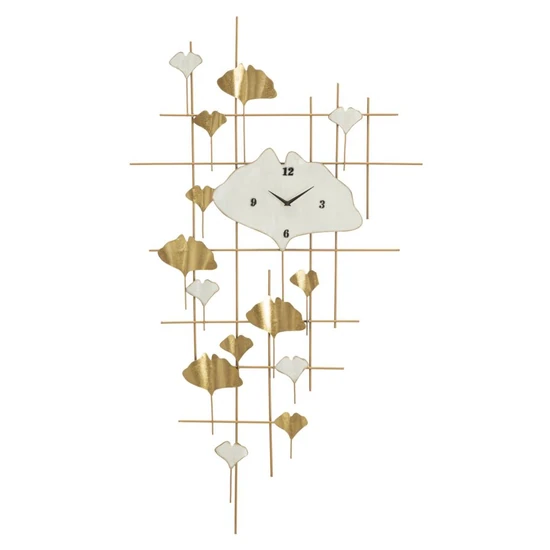 Ginko biloba falióra arany/fehér 75,5x3,5x133 cm