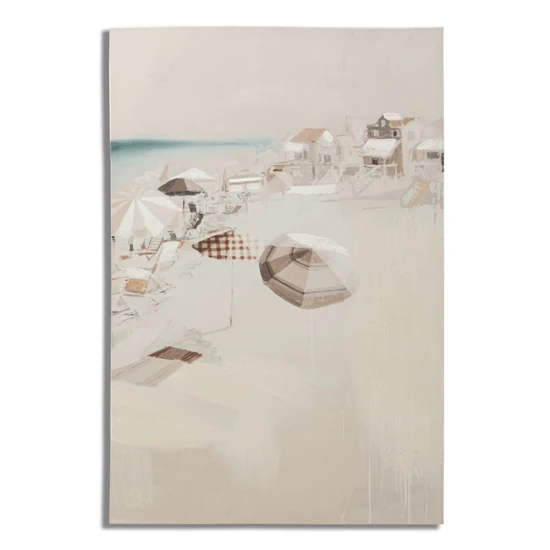 Strand festmény -b- 80x3x120 cm