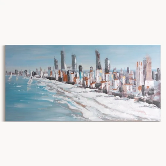 Tájkép 654 Kék 70x140x3 cm