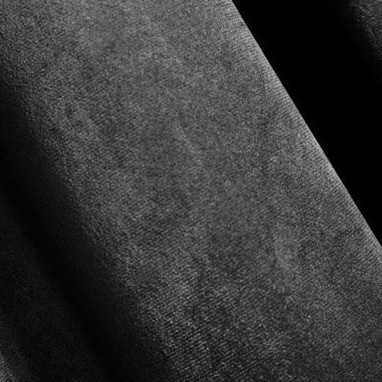 Melanie bársony sötétítő függöny Fekete 140x270 cm