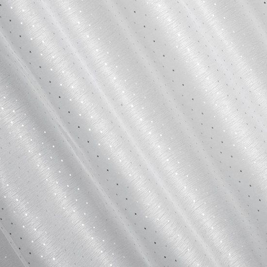 Sibel mintás dekor függöny Fehér/ezüst 300x250 cm Sibel mintás dekor függöny Fehér/ezüst 300x250 cm