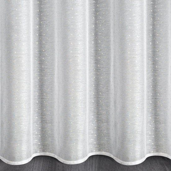 Sibel mintás dekor függöny Fehér/pezsgő 300x150 cm Sibel mintás dekor függöny Fehér/pezsgő 300x150 cm