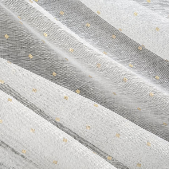 Sibel mintás dekor függöny Fehér/pezsgő 300x150 cm Sibel mintás dekor függöny Fehér/pezsgő 300x150 cm