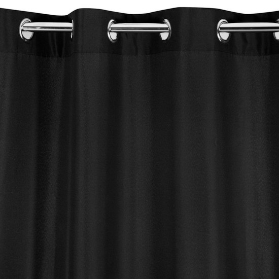 Rita egyszínű dekor függöny Fekete 140x250 cm Rita egyszínű dekor függöny Fekete 140x250 cm