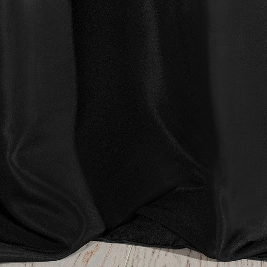 Rita egyszínű dekor függöny Fekete 140x250 cm Rita egyszínű dekor függöny Fekete 140x250 cm
