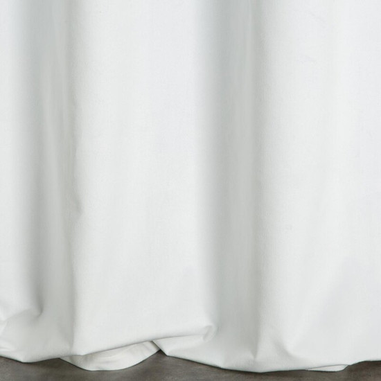 Melanie modern fehér függöny bársony anyagból 140x250 cm Melanie modern fehér függöny bársony anyagból 140x250 cm
