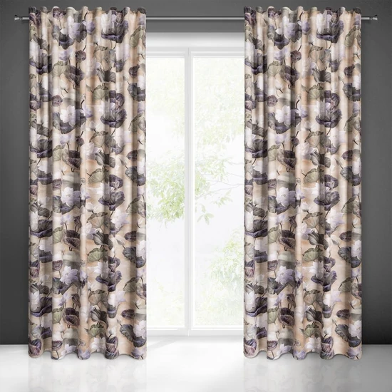 lotos-barsony-sotetito-fuggony-lotusz-level-es-virag-mintaval-bezs-140-x-270-cm