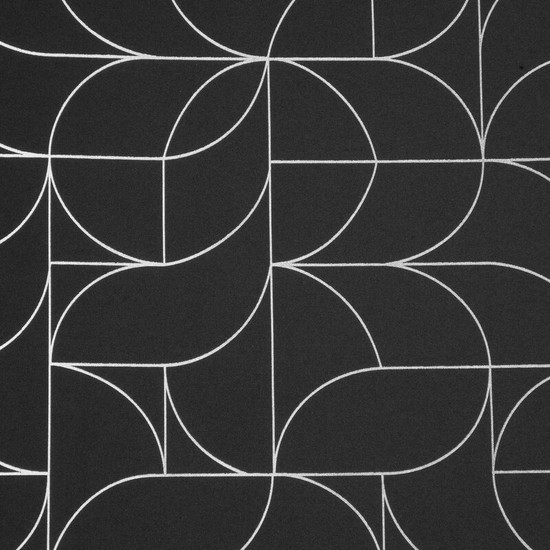 Evi fekete mintás függöny dekor 140x250 cm Evi fekete mintás függöny dekor 140x250 cm