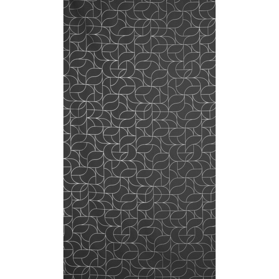 Evi fekete mintás függöny dekor 140x250 cm Evi fekete mintás függöny dekor 140x250 cm