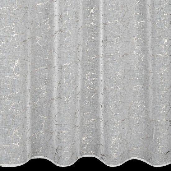 Reva etamin függöny márvány mintával Fehér 140x250 cm Reva etamin függöny márvány mintával Fehér 140x250 cm