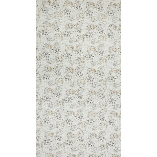 Mira vadvirág mintás vászon függöny Natúr 140x250 cm