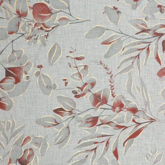 Ava dekor függöny leveles ág mintával Fehér/rózsaszín 140x250 cm Ava dekor függöny leveles ág mintával Fehér/rózsaszín 140x250 cm