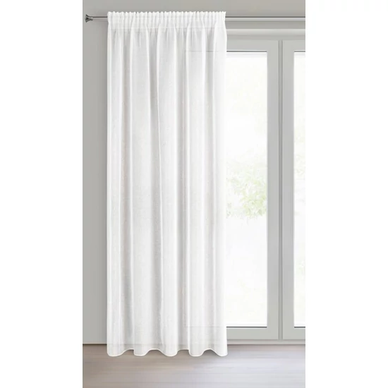 Lucila mintás dekor függöny Fehér 140x270 cm Lucila mintás dekor függöny Fehér 140x270 cm