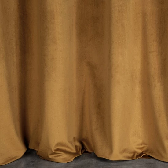 Melanie bársony sötétítő függöny Mézsárga 140x270 cm Melanie bársony sötétítő függöny Mézsárga 140x270 cm