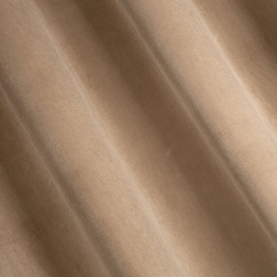 Melanie bársony sötétítő függöny Sötét bézs 140x270 cm