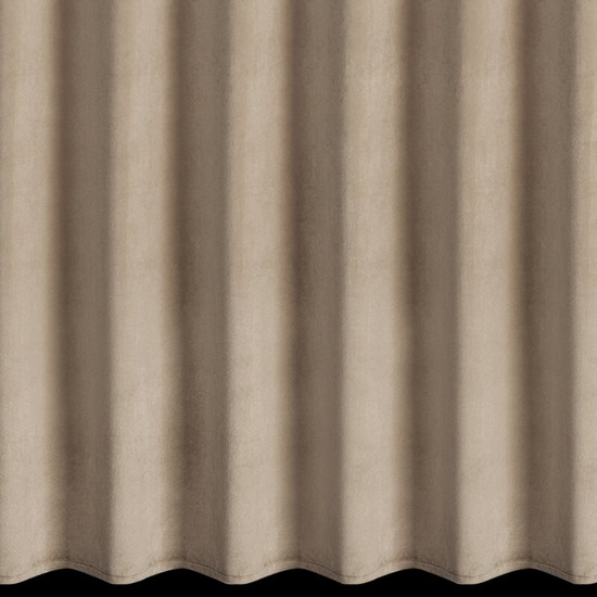 Melanie bársony sötétítő függöny Sötét bézs 140x250 cm Melanie bársony sötétítő függöny Sötét bézs 140x250 cm