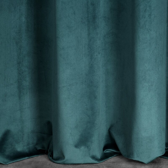 Melanie bársony sötétítő függöny Sötétkék 140x270 cm Melanie bársony sötétítő függöny Sötétkék 140x270 cm