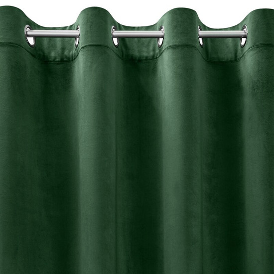 Melanie zöld bársony függöny 140x250 cm Melanie zöld bársony függöny 140x250 cm