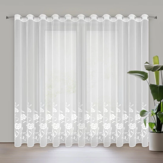 Natali fényáteresztő függöny Fehér 350x250 cm