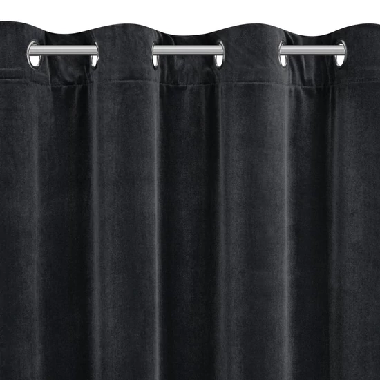 Nita fekete sötétítő függöny 140x250 cm Nita fekete sötétítő függöny 140x250 cm