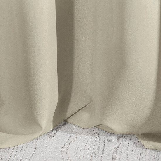 Rita egyszínű dekor függöny Cappucino 140x270 cm