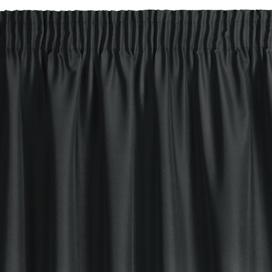 Rita egyszínű dekor függöny Fekete 140x270 cm Rita egyszínű dekor függöny Fekete 140x270 cm