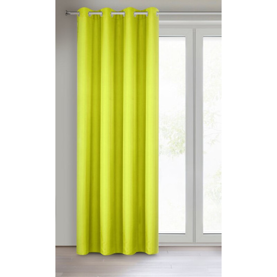 Rita egyszínű dekor függöny Lime 140x250 cm Rita egyszínű dekor függöny Lime 140x250 cm